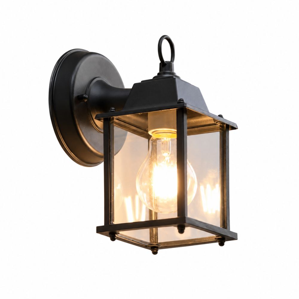 Retro wodoodporna zewnętrzna lampa ścienna