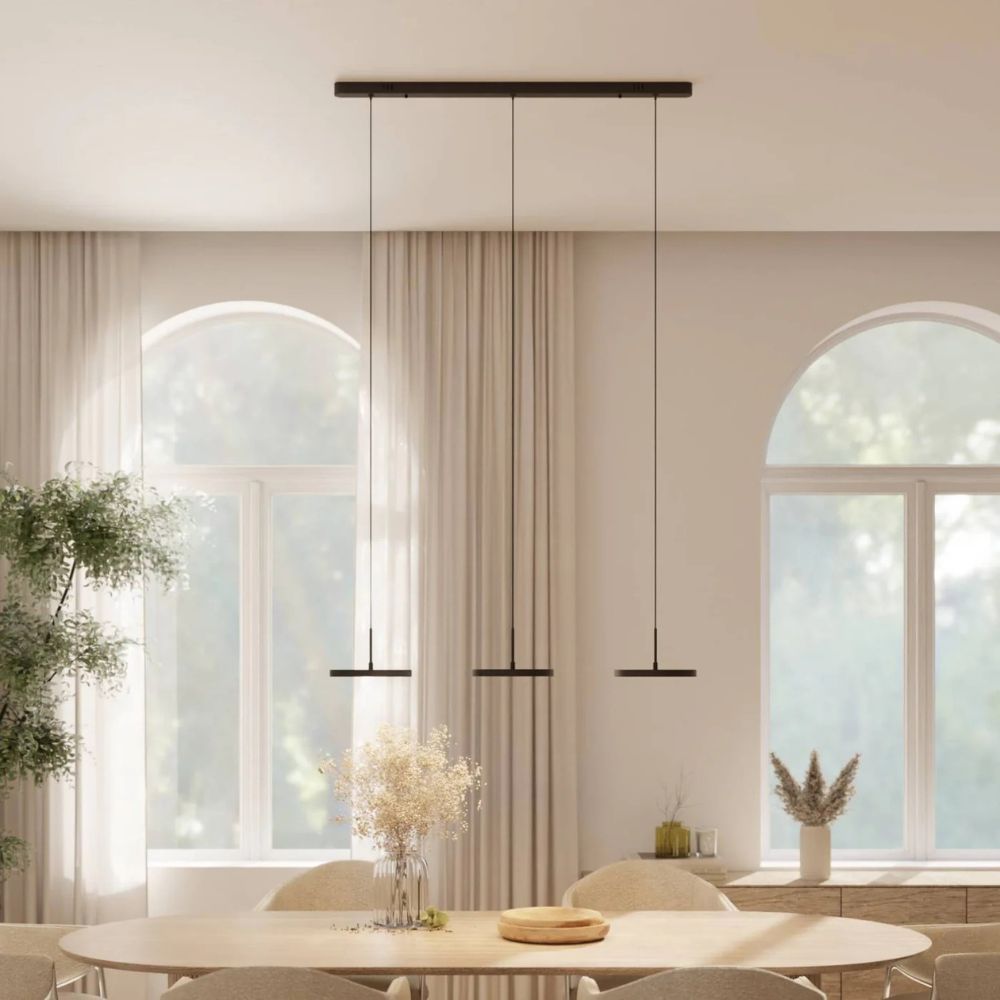 Nowoczesna liniowa lampa sufitowa led