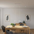 Nowoczesna liniowa lampa sufitowa led