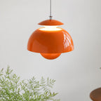 Regulowana lampa wisząca led z kopułą