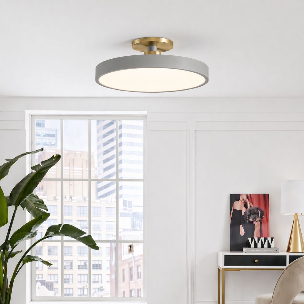 Nowoczesna lampa sufitowa – minimalistyczny design