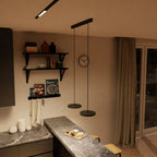Nowoczesna liniowa lampa sufitowa led