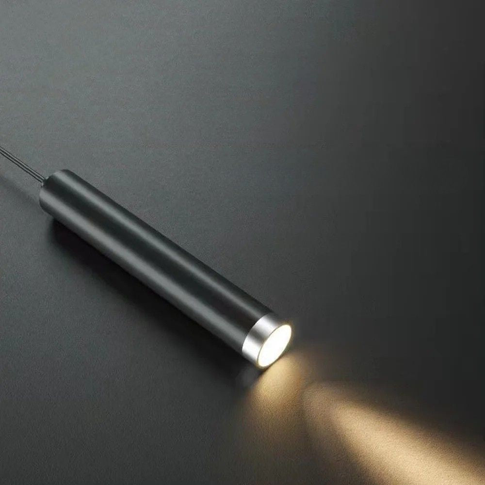 Nowoczesna liniowa lampa wisząca LED