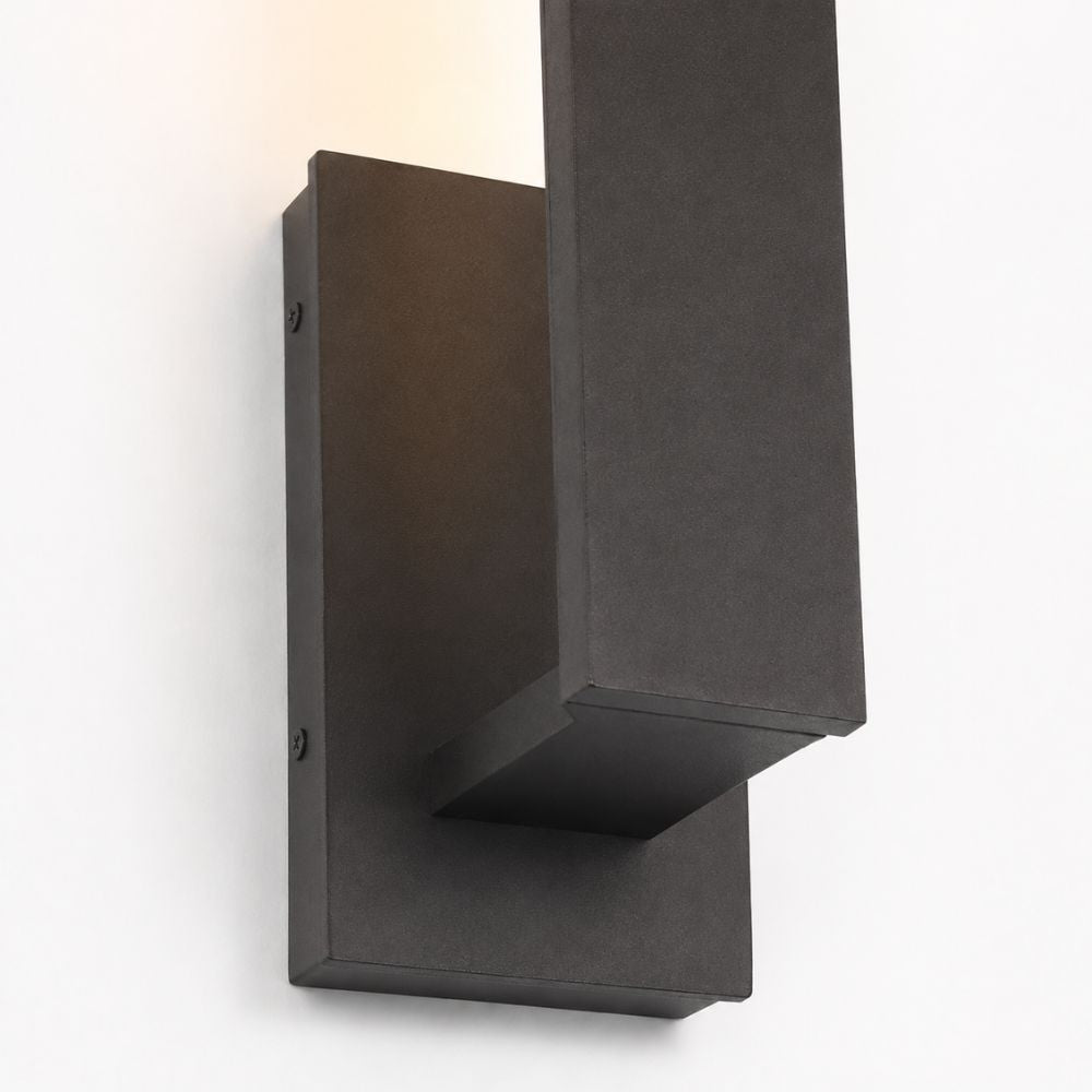 Wodoodporna nowoczesna lampa ścienna LED