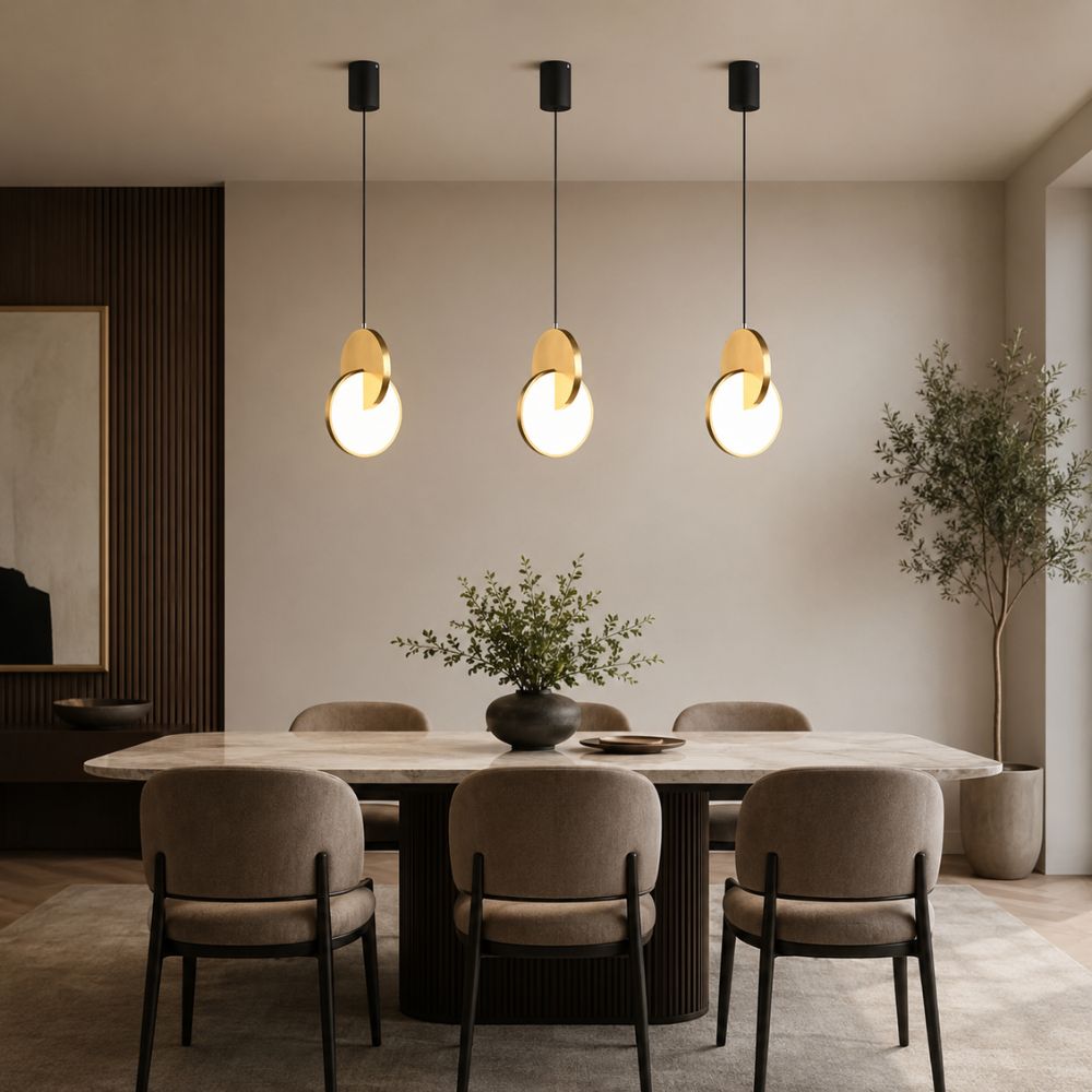 Regulowana nordycka lampa wisząca