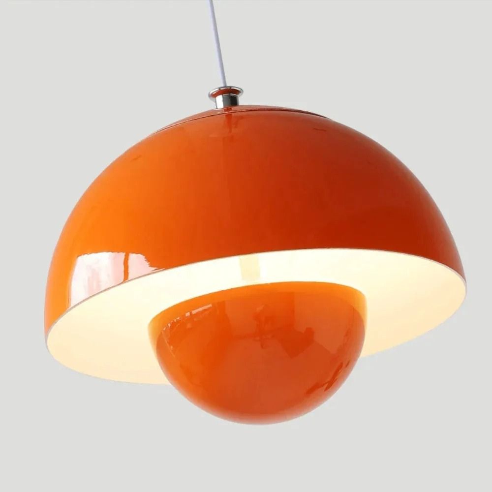Regulowana lampa wisząca led z kopułą
