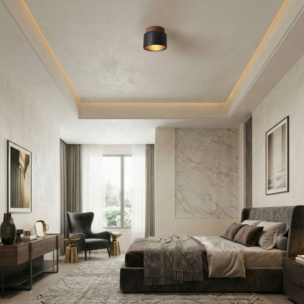 Lampa Sufitowa Ascend LED Kamień Naturalny