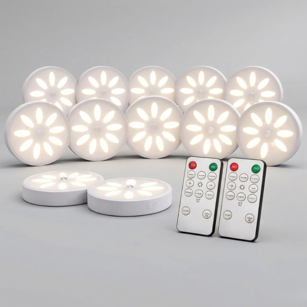 Bezprzewodowy reflektor LED z pilotem i akumulatorem