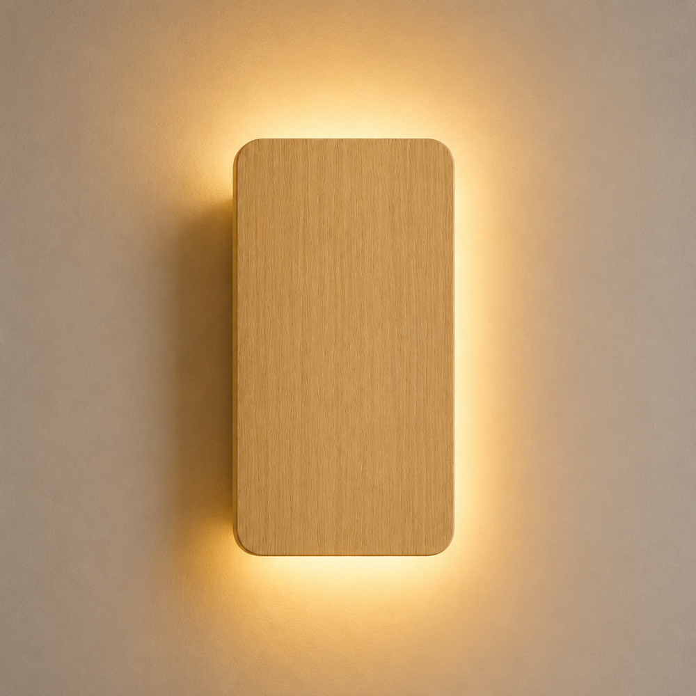 Nowoczesny minimalistyczny kinkiet LED góra–dół