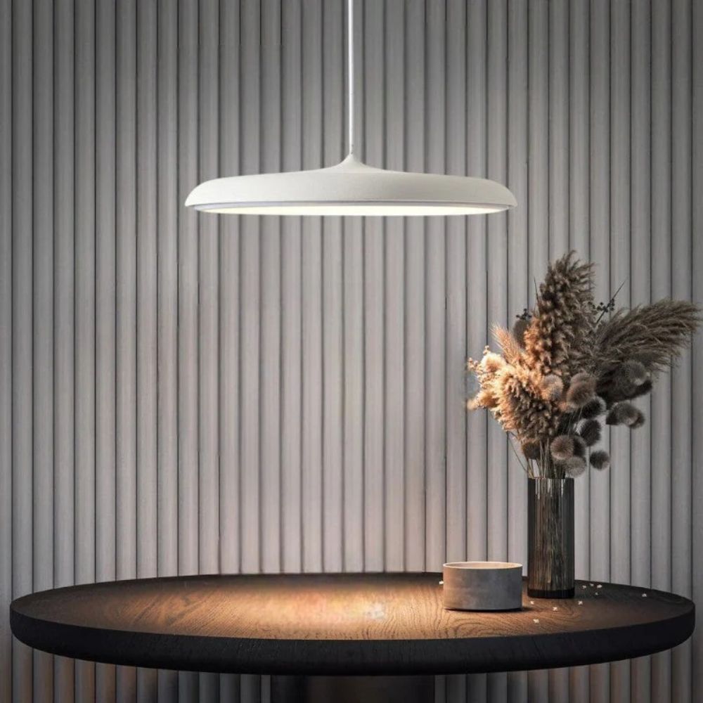 Ultracienka lampa wisząca LED UFO