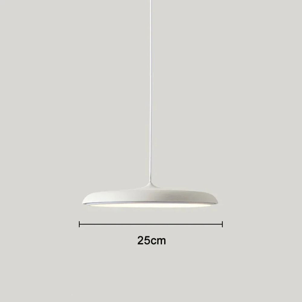 Ultracienka lampa wisząca LED UFO