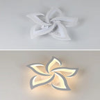 Nowoczesna kwiatowa ściemnialna lampa sufitowa LED