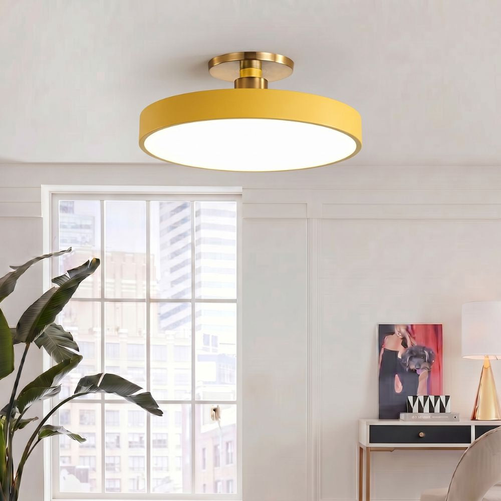 Nowoczesna lampa sufitowa – minimalistyczny design