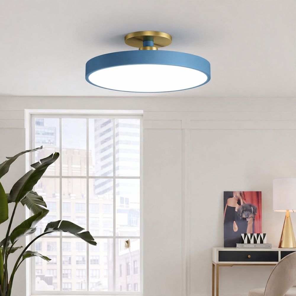Nowoczesna lampa sufitowa – minimalistyczny design