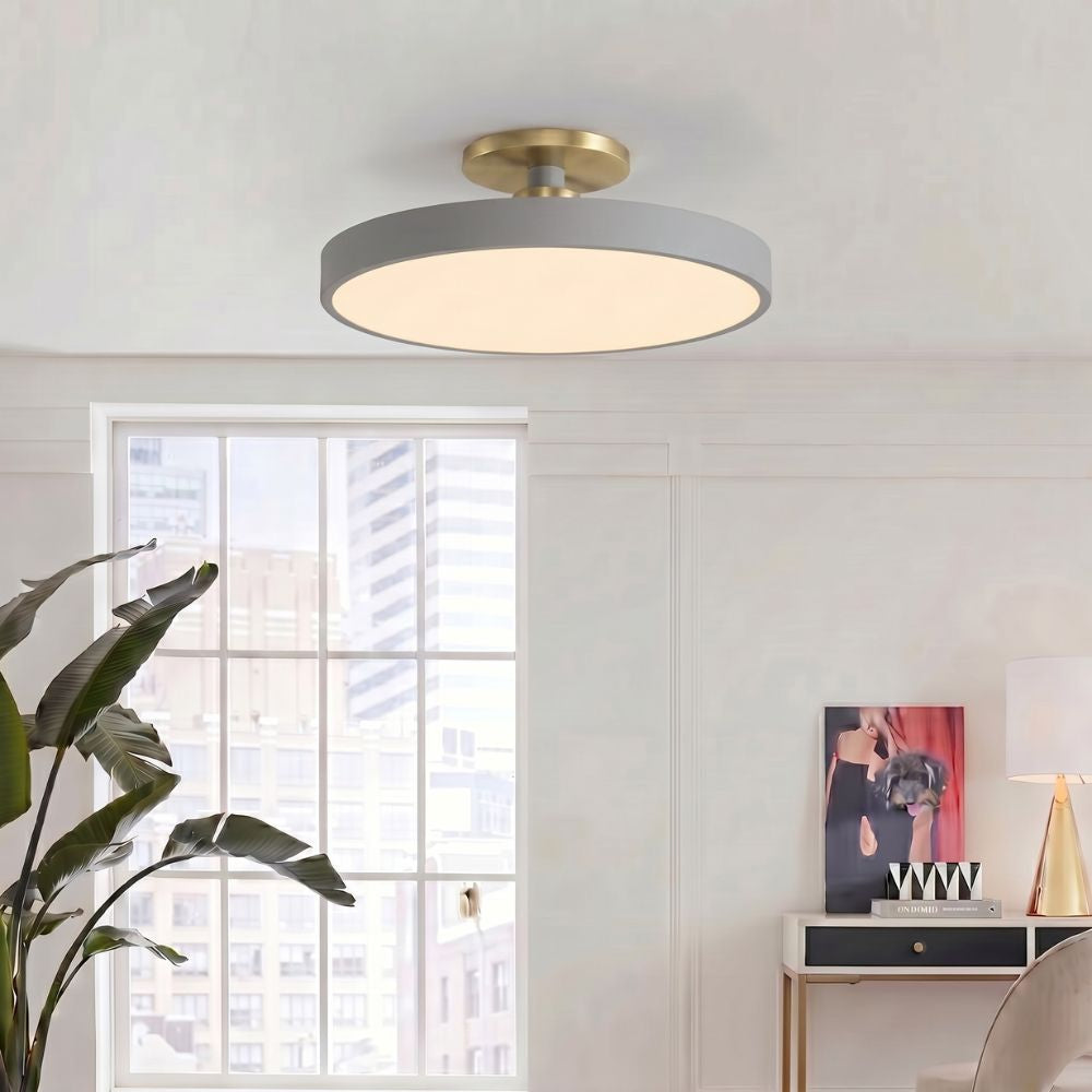 Nowoczesna lampa sufitowa – minimalistyczny design