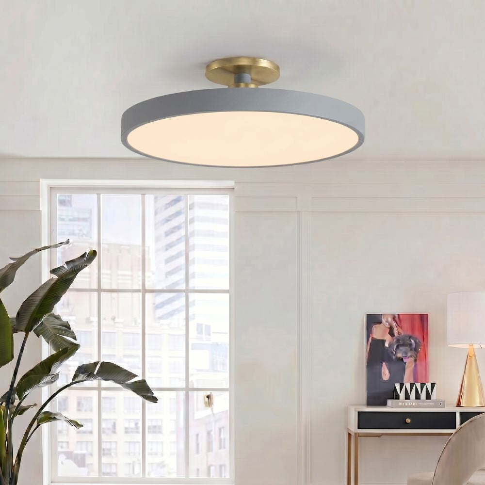 Nowoczesna lampa sufitowa – minimalistyczny design