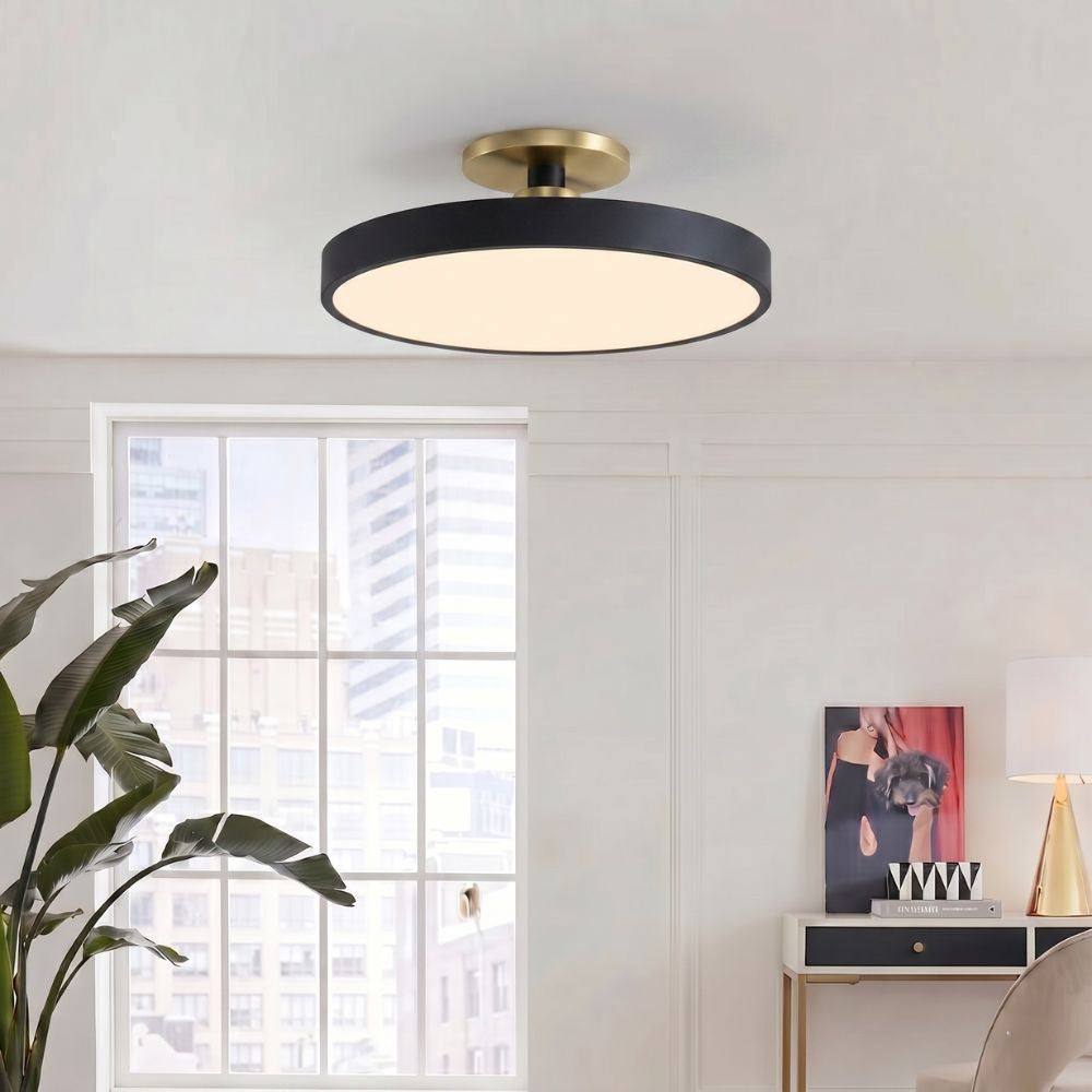 Nowoczesna lampa sufitowa – minimalistyczny design
