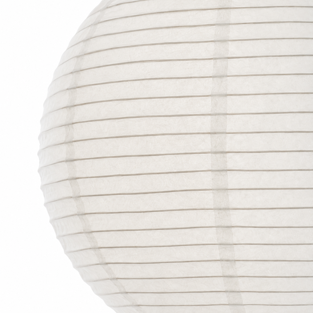 Lampa wisząca wabi-sabi z papierowym kloszem i oprawką E27