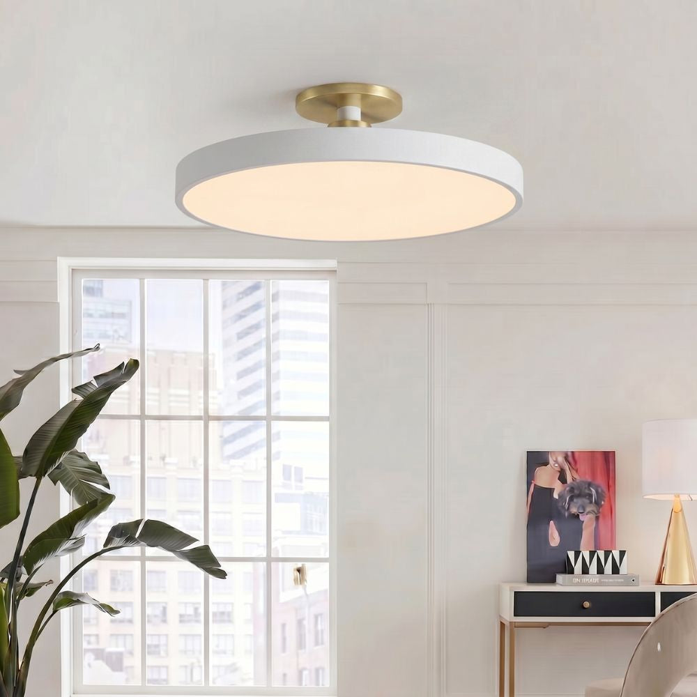 Nowoczesna lampa sufitowa – minimalistyczny design