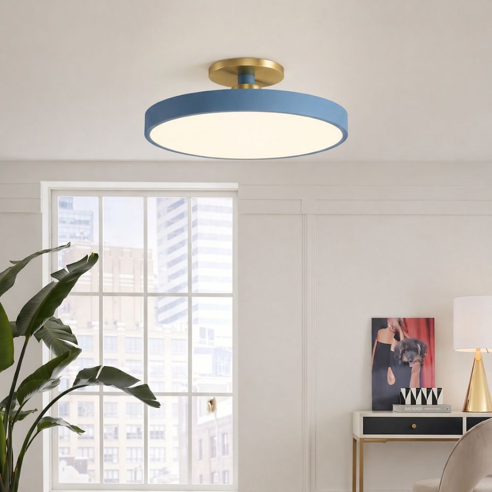 Nowoczesna lampa sufitowa – minimalistyczny design
