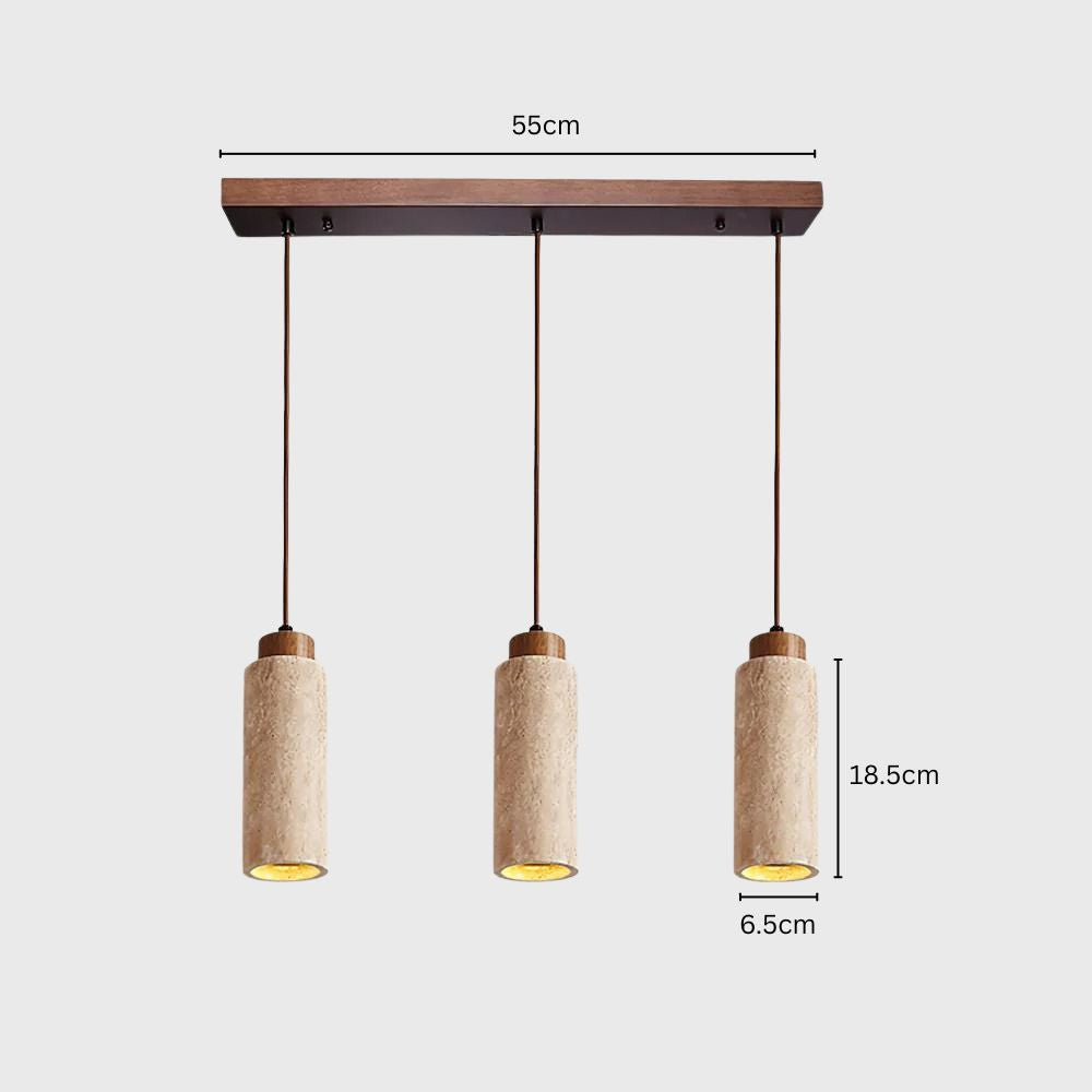 Lampa wisząca Heads z marmuru