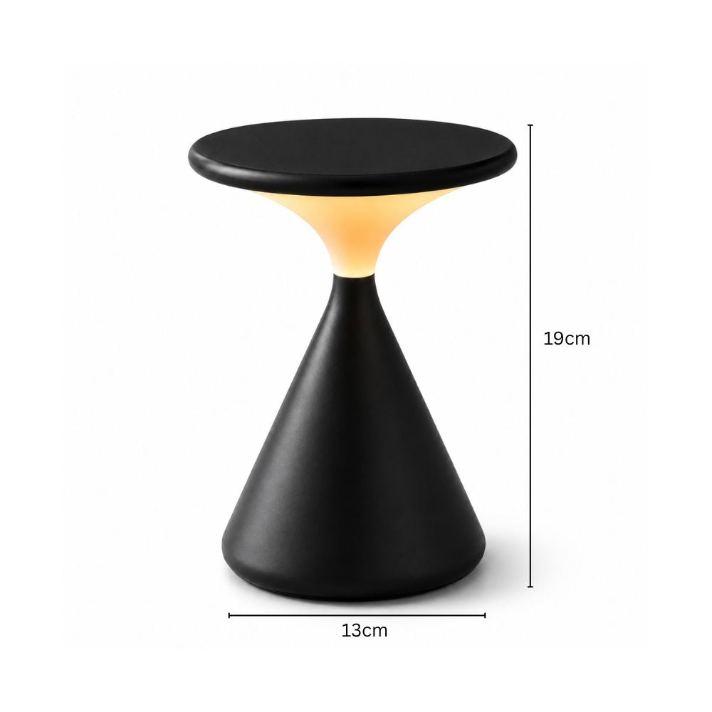 Designerska lampa stołowa LED z dotykowym sterowaniem