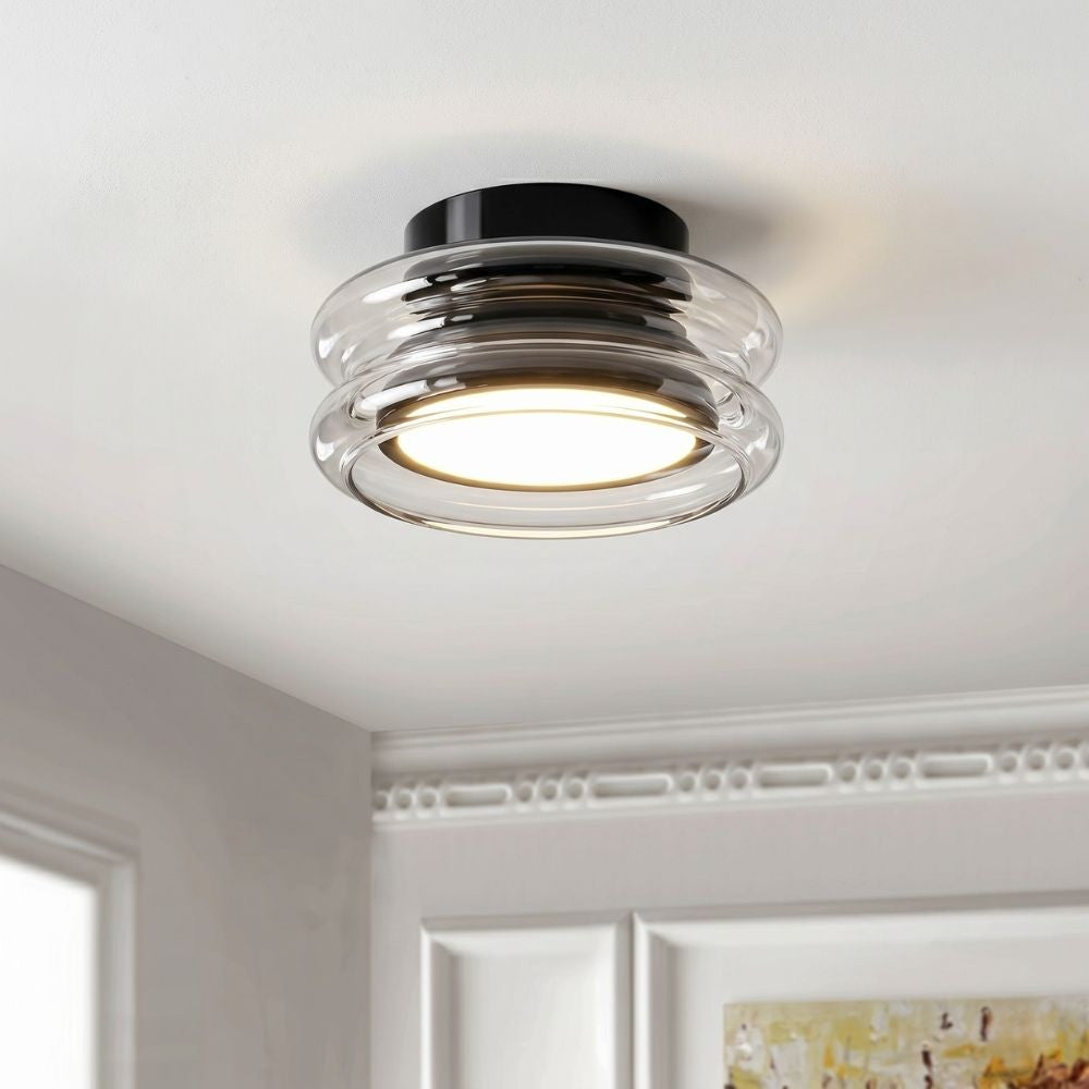 Mała akrylowa lampa sufitowa LED