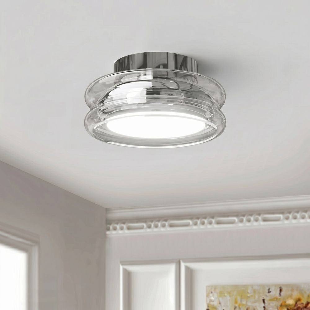 Mała akrylowa lampa sufitowa LED