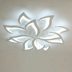 Nowoczesna kwiatowa ściemnialna lampa sufitowa LED