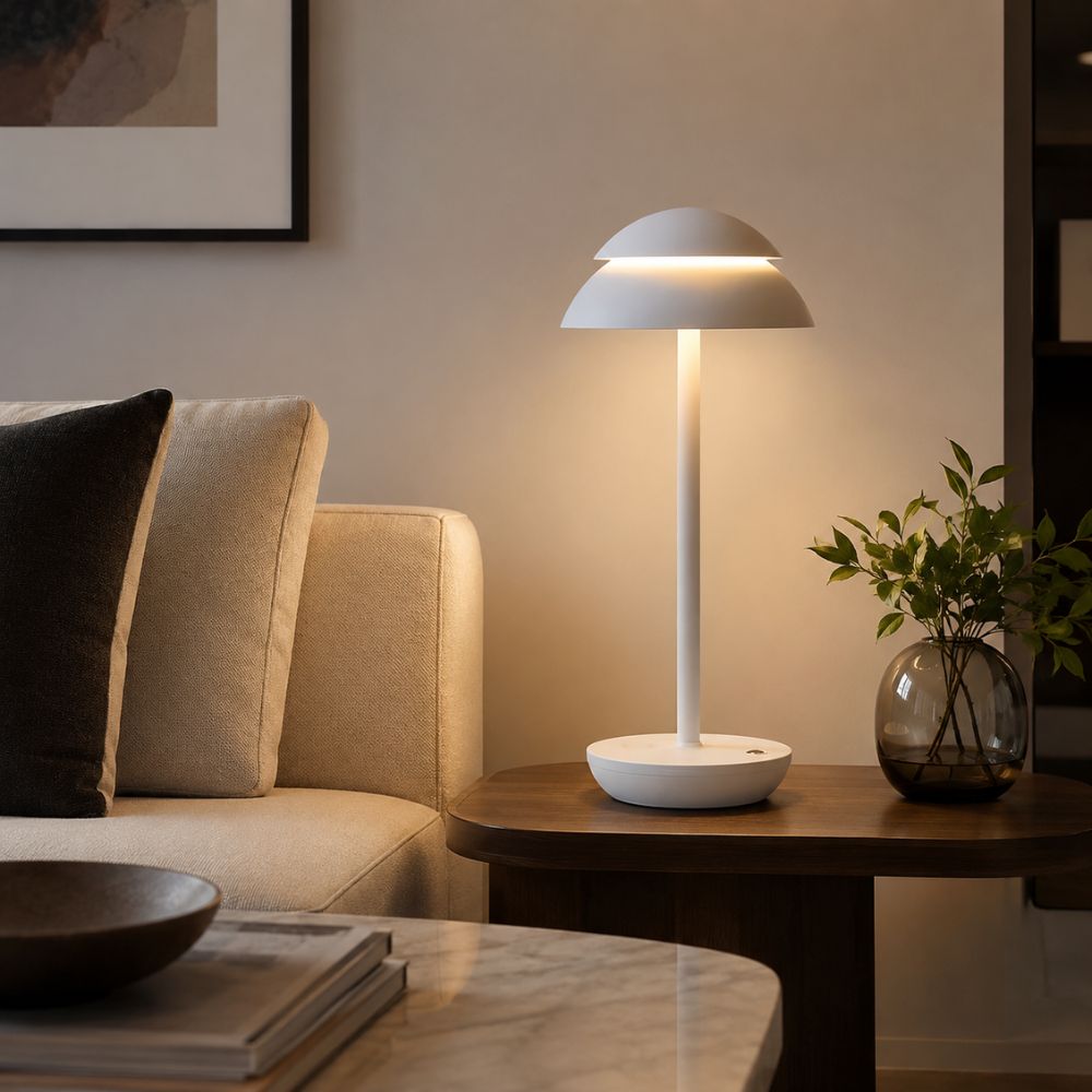 Ładowalna nordycka lampa stołowa