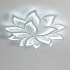 Nowoczesna kwiatowa ściemnialna lampa sufitowa LED