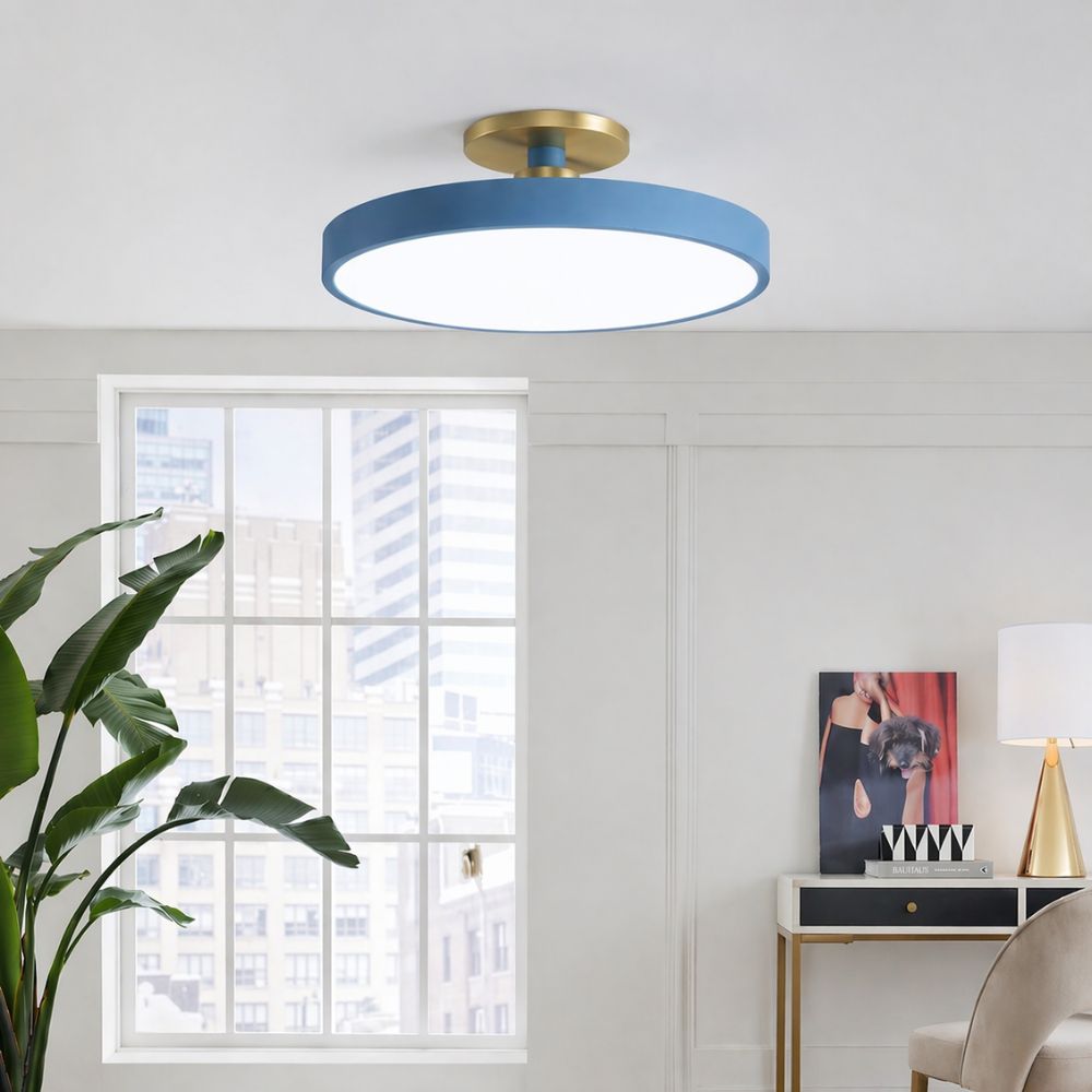 Nowoczesna lampa sufitowa – minimalistyczny design