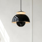 Regulowana lampa wisząca led z kopułą
