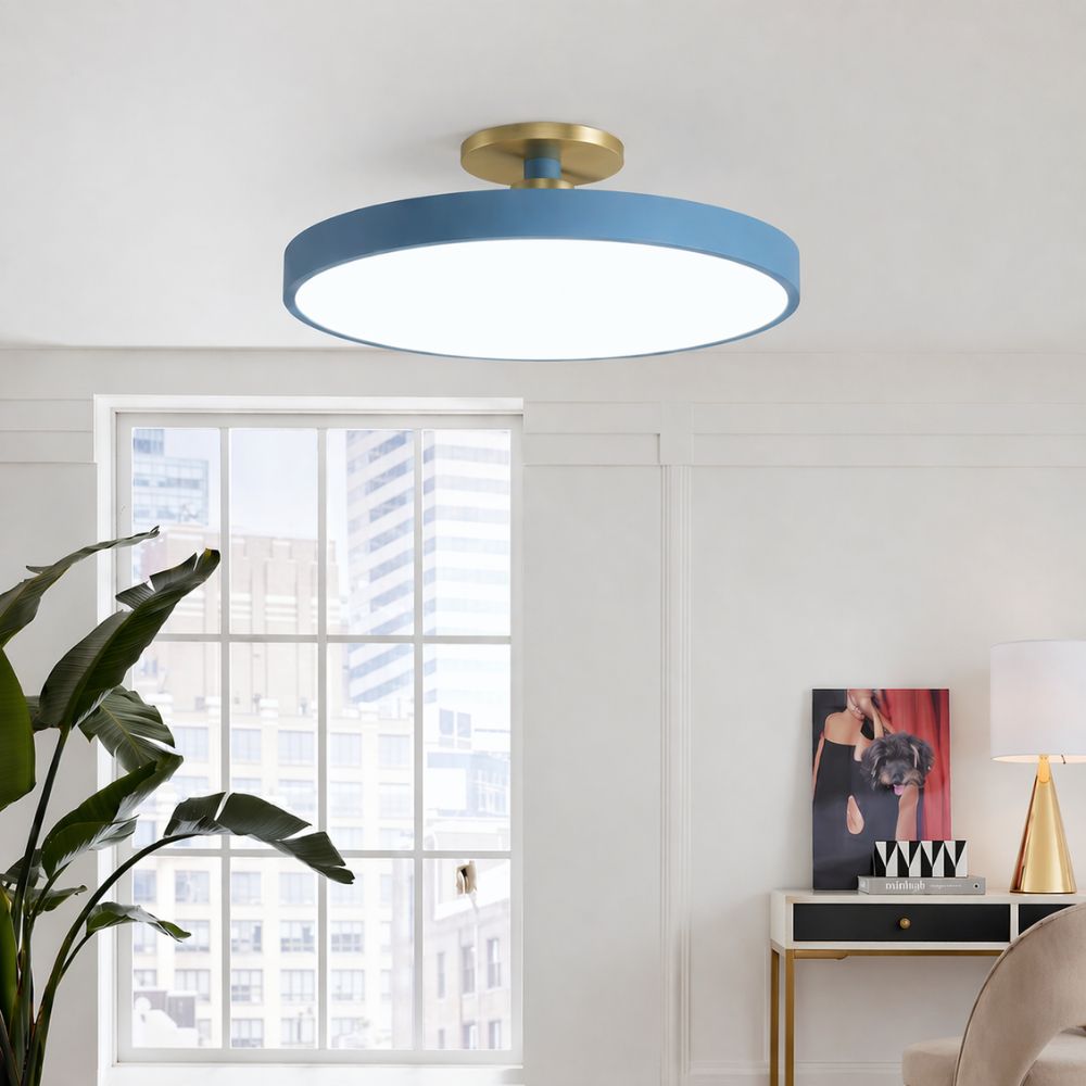 Nowoczesna lampa sufitowa – minimalistyczny design