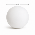 Minimalistyczna lampa sufitowa z mlecznego szkła