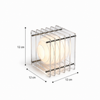 Lampa nastrojowa MoonCube z warstwowego akrylu