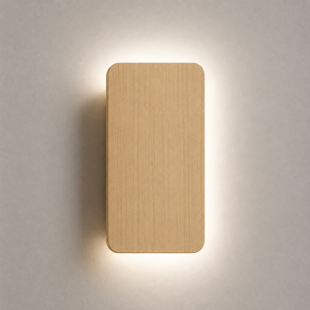 Nowoczesny minimalistyczny kinkiet LED góra–dół
