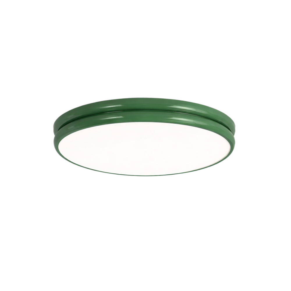 Okrągła lampa sufitowa LED o minimalistycznym designie