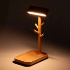 Lampa stołowa z miejscem do przechowywania – nowoczesny design