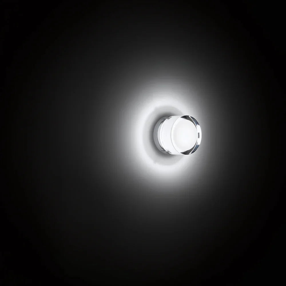 Nowoczesna lampa ścienna Nordic Luminous z akrylu