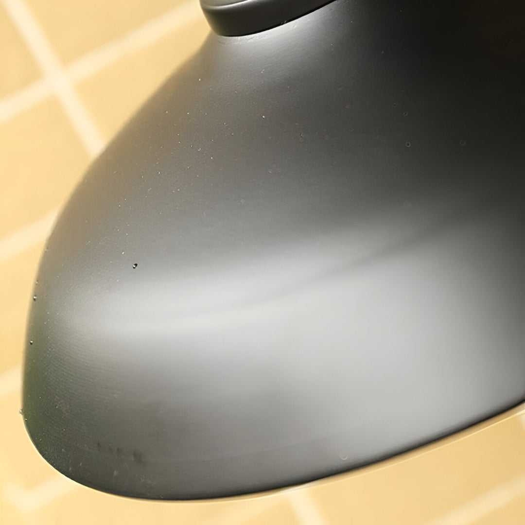 Nowoczesna lampa ścienna zewnętrzna w kształcie misy, styl industrialny