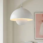 Regulowana lampa wisząca led z kopułą