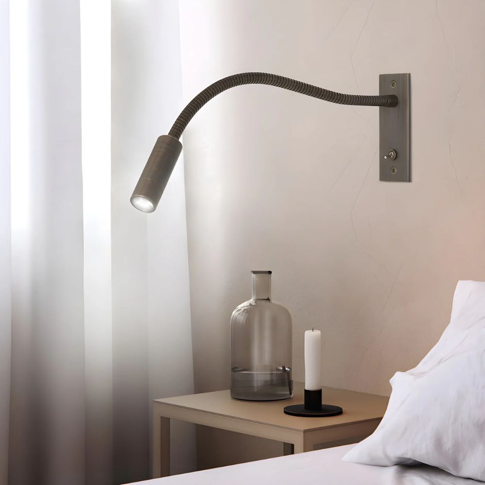 Nowoczesna elastyczna lampa ścienna LED