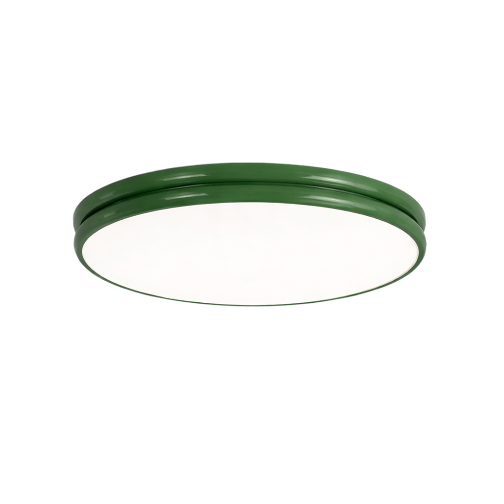 Okrągła lampa sufitowa LED o minimalistycznym designie