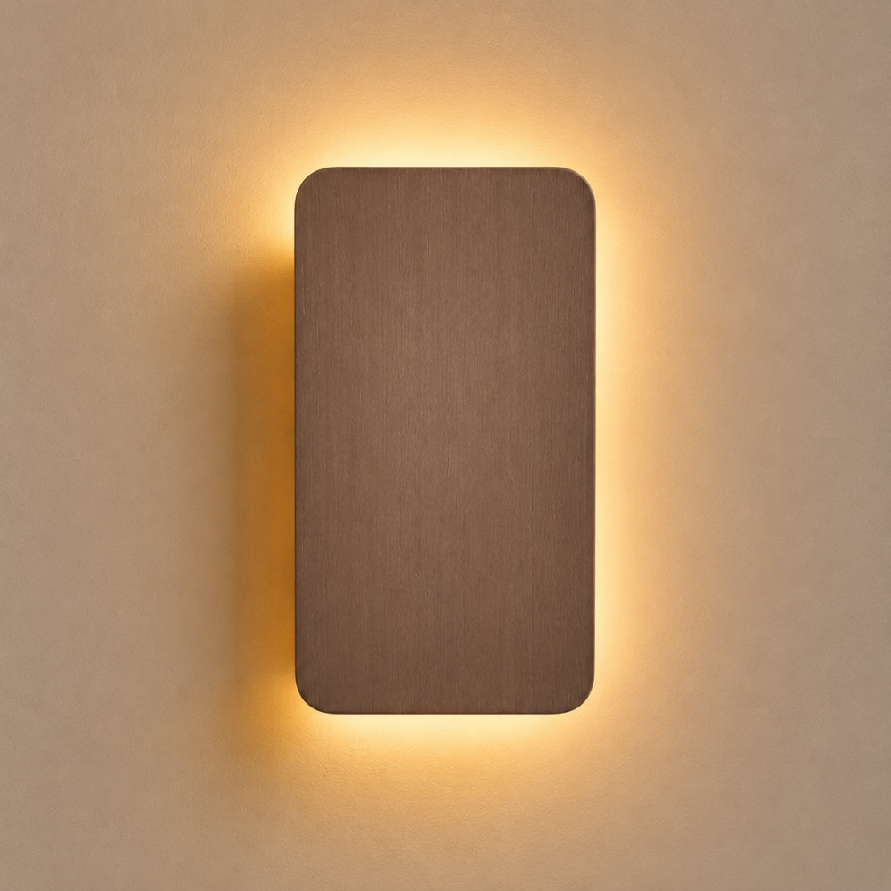 Nowoczesny minimalistyczny kinkiet LED góra–dół