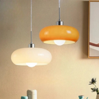 Retro lampa sufitowa w kształcie jajka