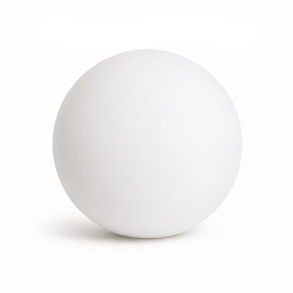 Minimalistyczna lampa sufitowa z mlecznego szkła