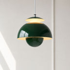 Regulowana lampa wisząca led z kopułą