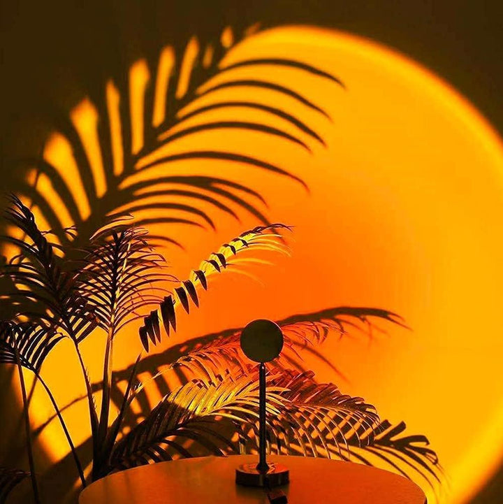 Lampa LED typu Sunset – dekoracyjne oświetlenie do pokoju