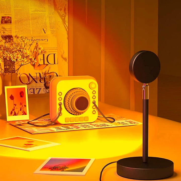 Lampa LED typu Sunset – dekoracyjne oświetlenie do pokoju